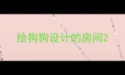 给狗狗设计的房间