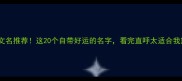 幸运狗狗英文名推荐这20个自带好运的名字看完直呼太适合我家毛孩子了