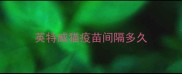 英特威猫疫苗间隔多久