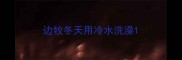 边牧冬天用冷水洗澡