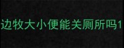 边牧大小便能关厕所吗