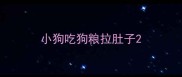 小狗吃狗粮拉肚子