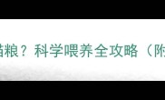 幼猫多大开始吃猫粮科学喂养全攻略附分龄喂养指南