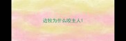 边牧为什么咬主人