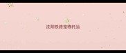 沈阳铁路宠物托运