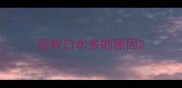 边牧口水多的原因