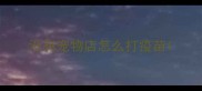没有宠物店怎么打疫苗