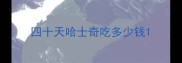 四十天哈士奇吃多少钱