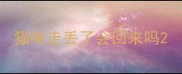猫咪走丢了会回来吗