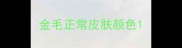 金毛正常皮肤颜色