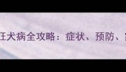 必看狗狗狂犬病全攻略症状预防家庭养护指南