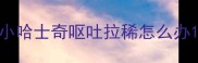 小哈士奇呕吐拉稀怎么办