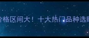 宠物猫价格区间大十大热门品种选购全攻略