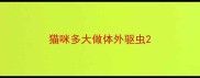 猫咪多大做体外驱虫