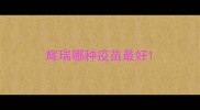 辉瑞哪种疫苗最好
