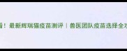 幼猫必看最新辉瑞猫疫苗测评兽医团队疫苗选择全攻略