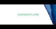 大拉布拉多吃什么好呢