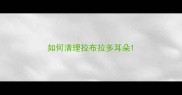 如何清理拉布拉多耳朵