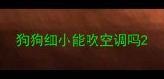 狗狗细小能吹空调吗